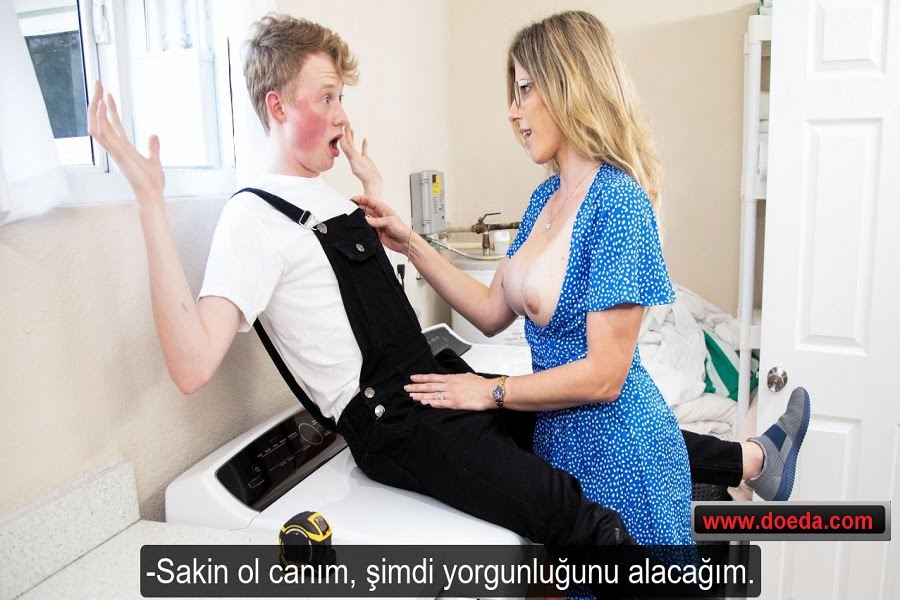Evini Taşıyan Ergen Hamalın Kaslarına Tutulan Mature Sulandı